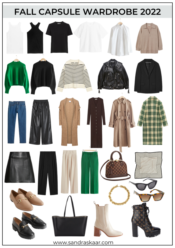 My Fall Capsule Wardrobe 2022 - Sandra Skaar